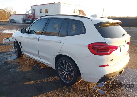 2018 BMW X3 M40I из США, поврежденный, VIN 5UXTS3C53J0Z00858